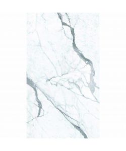 Pannello Decorativo murale UV Marmo Bianco Lucido 60x120 cm Ultra Slim per Interni