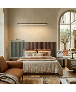 Pannello Fonoassorbente Murale Effetto Noce Chiaro 60x60 cm per Interni