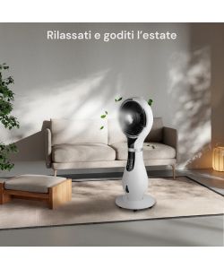 DCG Ventilatore Combi 3in1 - Ionizzatore Antizanzare Nebulizzatore