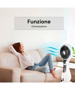 DCG Ventilatore Combi 3in1 - Ionizzatore Antizanzare Nebulizzatore