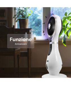 DCG Ventilatore Combi 3in1 - Ionizzatore Antizanzare Nebulizzatore