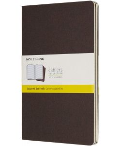 Moleskine Taccuino Quadretti Coffee Brown