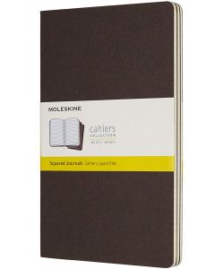 Moleskine Taccuino Quadretti Coffee Brown