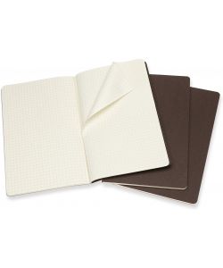 Moleskine Taccuino Quadretti Coffee Brown