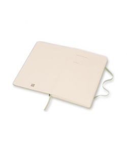 Moleskine Taccuino Verde Rigido 13x21 cm con Chiusura Elastica