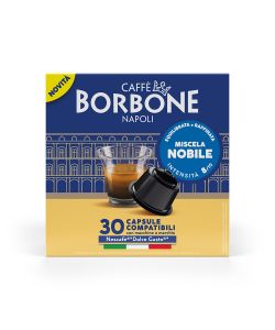 Caffè Borbone Capsule Compatibili Dolce Gusto Nobile 30pz Aroma Intenso
