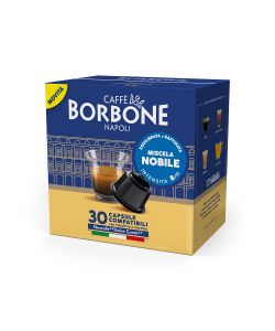 Caffè Borbone Capsule Compatibili Dolce Gusto Nobile 30pz Aroma Intenso