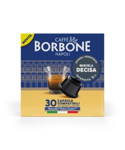 Caffè Borbone Capsule Compatibili Dolce Gusto Miscela Decisa 30pz