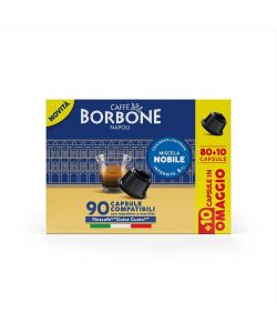 Caffè Borbone Capsule Dolce Gusto Nobile 80+10pz Aroma Intenso