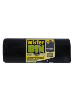 Sacco Imm.Legacci Nero    70X110 G 35 Pz 10 Mr.Bin