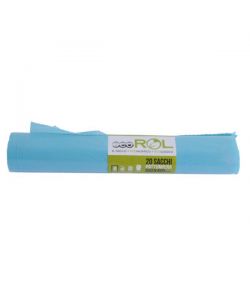 Sacco Imm.Bagno Azzurro   50X 60 G 11 Pz 20 Mr.Bin