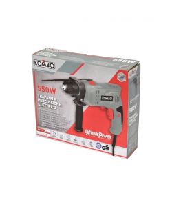 Kombo Trapano Elettrico Percussione 550W con Impugnatura Ergonomica