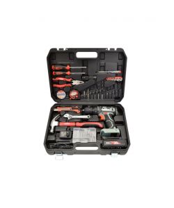 Kombo Kit Trapano Avvitatore 20V 1,5Ah con 127 Accessori e Valigetta