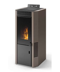 CSThermos Stufa a pellet canalizzabile Cortina tortora 12 kW A+ 97%