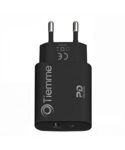 Caricabatterie 2 Usb-A/C 20 W 3640 Tiemme