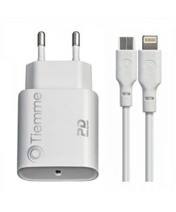 Caricabatterie 1 Usb-C Cavo Watt 20 3647 Tiemme