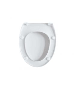 Sedile WC Copriwater Termoindurente Bianco Compatibile Selnova