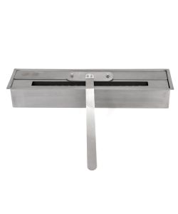 Divina Fire Biocamino a Bioetanolo CARTER - Bianco - L117xP37xH100