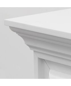 Divina Fire Biocamino a Bioetanolo CARTER - Bianco - L117xP37xH100