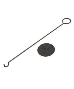 Divina Fire Camino Bioetanolo da Tavolo Tolosa Nero e Oro - 20x49,5cm