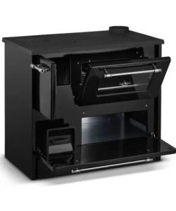 Cucina A Legna Stufa 9 Kw Nera Beatrice Ecodesign