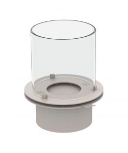 Divina Fire Camino a Bioetanolo Raffaello Marrone - 1,5 lt - 35x55 cm