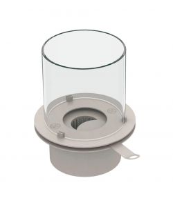 Divina Fire Camino a Bioetanolo Raffaello Marrone - 1,5 lt - 35x55 cm