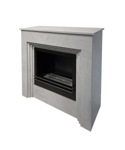 Divina Fire Camino a Bioetanolo Bellini - Effetto Cemento - 3,4 kW
