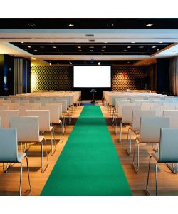 Tappeto moquette guida passatoia per interno esterno Verde H 1 x 30 mt