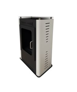 Divina Fire Stufa a Bioetanolo Asia - Acciaio e Vetro - 3,4 kW