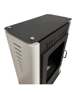 Divina Fire Stufa a Bioetanolo Asia - Acciaio e Vetro - 3,4 kW