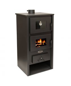 Stufa a legna con forno Anya