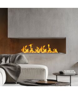 Divina Fire Bruciatore Inserto Bioetanolo Smart con Telecomando - 70cm