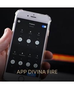 Divina Fire Bruciatore Inserto a Bioetanolo Smart - Slim - 90,8 cm