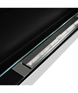 Divina Fire Camino Bioetanolo Livorno Bianco da Parete 90x12x40 cm