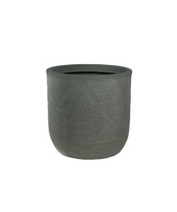 Divina Garden Vaso Cilindrico Raffaello in Resina Verde d.35x34 cm