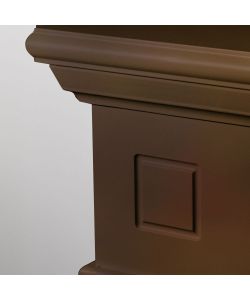 Divina Fire Camino Elettrico Cambridge MDF Noce 1800W - 110x36x100cm