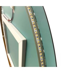 Divina Home Specchio da Bagno Olivia Ovale Retroilluminato 50x100 cm