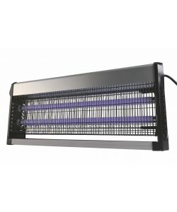 Kooper Zanzariera Elettrica Elettra 40W Nero e Silver - Copertura 20 m