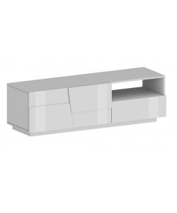 Porta TV Lowboard 150 Pongo Bianco Laccato