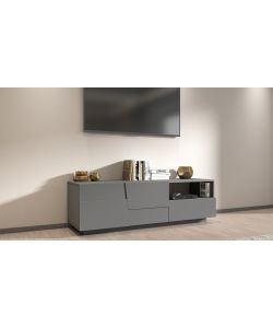 Porta TV Lowboard 150 Pongo Antracite Opaco
