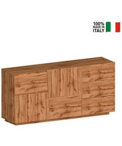 Web Furniture Madia Pongo Sideboard 180 Rovere Wotan - 180x44x86 cm