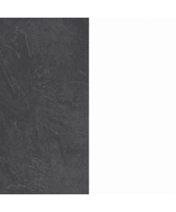 Web Furniture Set Mobili Copri Frigo e Portaspezie Bianco/Grigio 60x60 cm