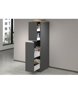 Portaspezie Antracite/Rovere Wotan