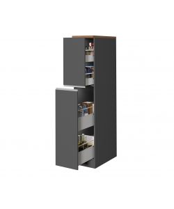 Portaspezie Antracite/Rovere Wotan