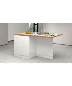 Isola 160 2 Ante Bianco/Rovere Wotan