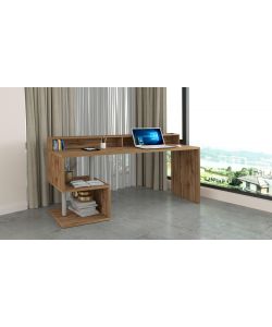 Esse Scrivania Wotan con Sopralzo - Colore Wotan 180x60x92.5 cm