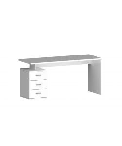 New Selina Scrivania Da 160 Bianco Lucido