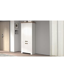 Scarpiera 4 Ante Bianco Rovere Wotan