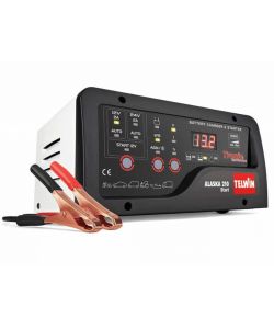 Telwin Caricabatterie Alaska 210 Start 12/24V Nero con Display Digitale